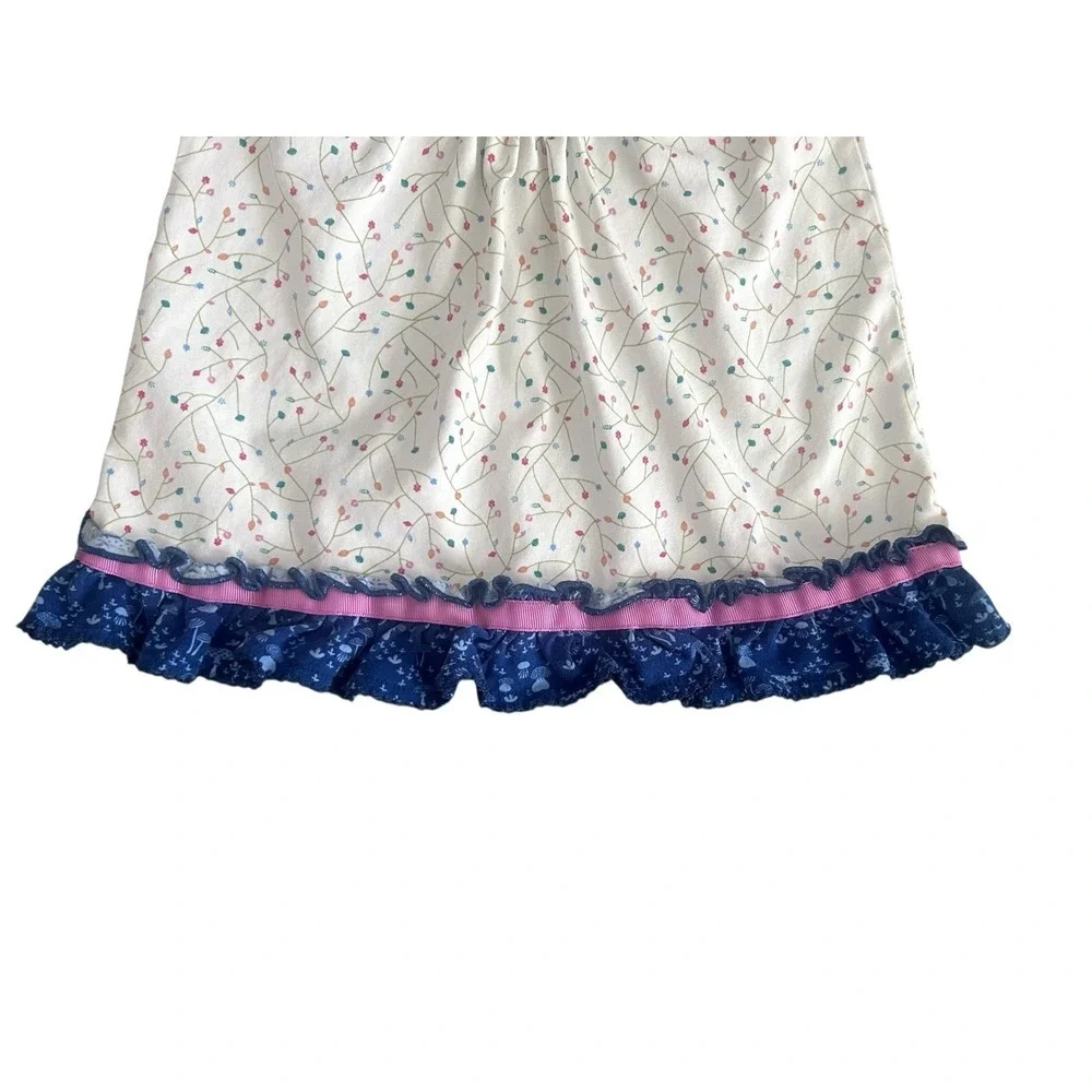 Matilda Jane Love You So Mushroom Girls Tunic Dress 18-24 Months Retired Ruffled